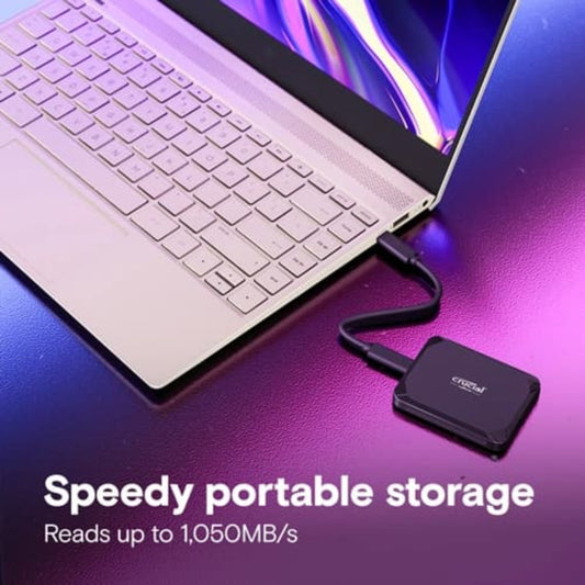 CRUCIAL X9 2TB Gen2 External Solid State Drive ( SSD )