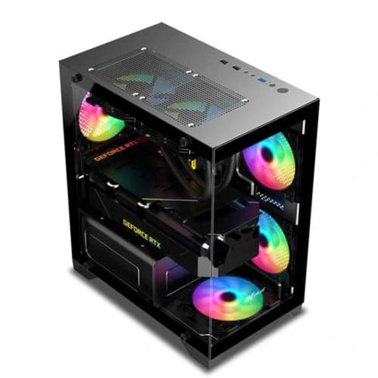 ANT VALUE CV200 MATX Mini Tower Cabinet ( Black )