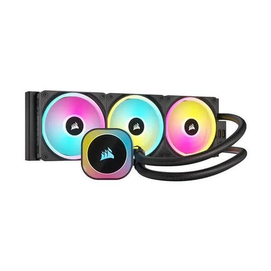 CORSAIR ICUE Link H150i 360mm RGB CPU Liquid Cooler (Black)