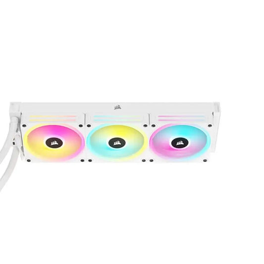 CORSAIR ICUE Link H150i 360mm RGB CPU Liquid Cooler (White)