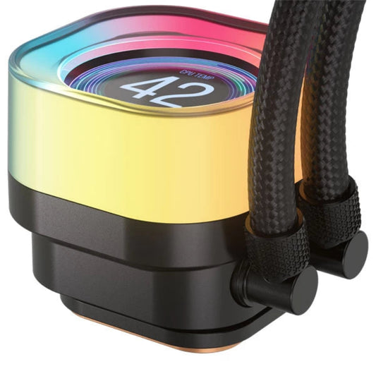 CORSAIR iCUE Link Titan 360 RX RGB 360mm CPU Liquid Cooler ( With LCD Display ) ( Black )