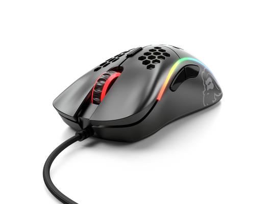 GLORIOUS Model D Minus Wired Ergonomic Gaming Mouse ( 12000DPI / 6 Macro Buttons ) ( Matte Black )