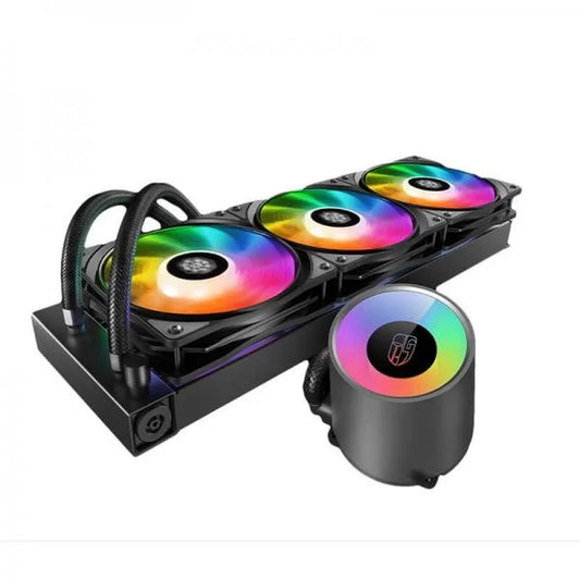 DEEPCOOL Gamerstorm Castle 360 RGB V2 360mm CPU Liquid Cooler (Black)