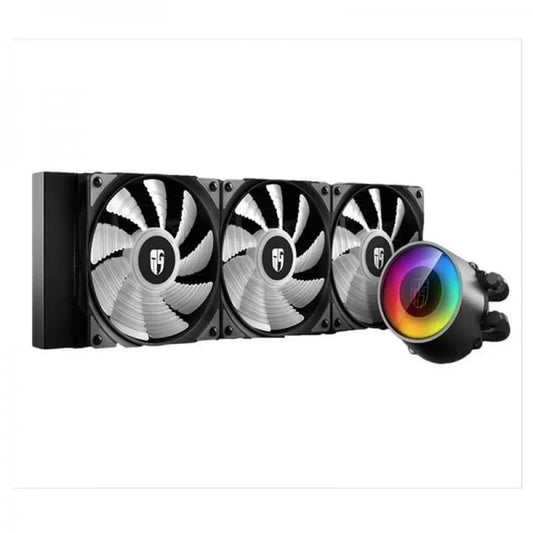 DEEPCOOL Gamerstorm Castle 360 RGB V2 360mm CPU Liquid Cooler (Black)