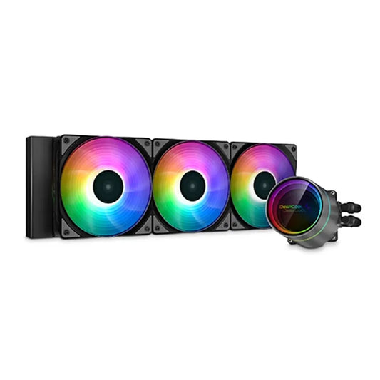 DEEPCOOL Castle 360EX ARGB CPU Liquid Cooler (Black)