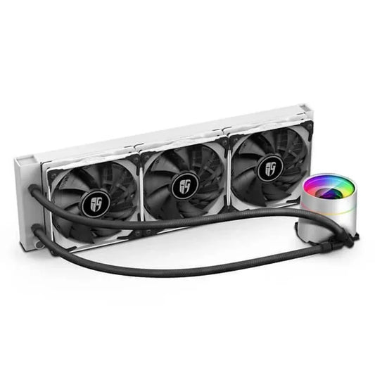 DEEPCOOL Gamerstorm Castle 360EX 360mm CPU Liquid Cooler (White)