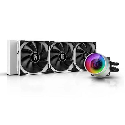 DEEPCOOL Gamerstorm Castle 360EX 360mm CPU Liquid Cooler (White)