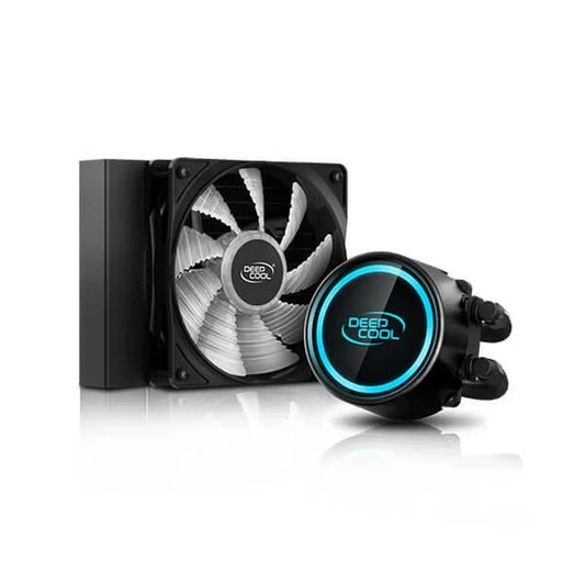 DEEPCOOL Gammaxx L120 V2 RGB 120mm CPU Liquid Cooler (Black)