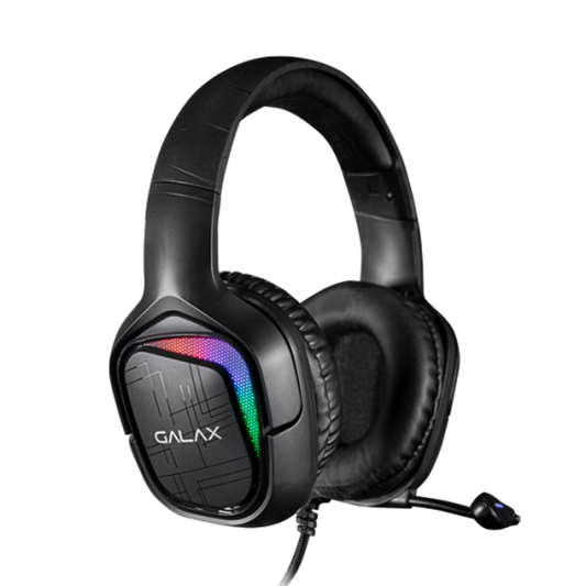 GALAX Sonar-04 3.5mm Wired 7.1 Surround Gaming Headset (Black) ( PC/PS4/PS5/Mac/Xbox One )