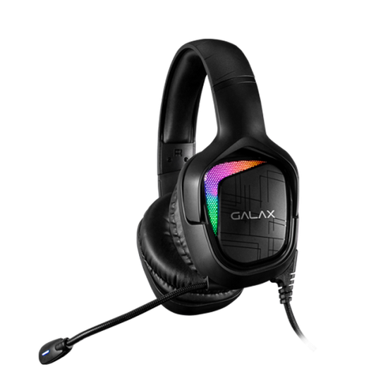 GALAX Sonar-04 3.5mm Wired 7.1 Surround Gaming Headset (Black) ( PC/PS4/PS5/Mac/Xbox One )