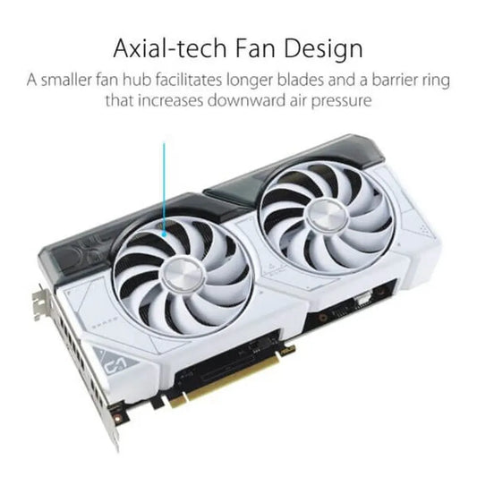 ASUS Dual GeForce RTX 4070 Super White OC 12GB Gaming Nvidia Graphic Card