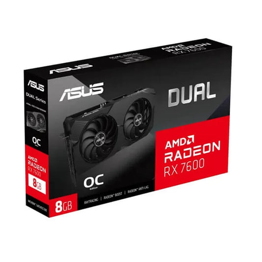 ASUS Dual Radeon RX 7600 OC Edition 8GB AMD Graphic Card