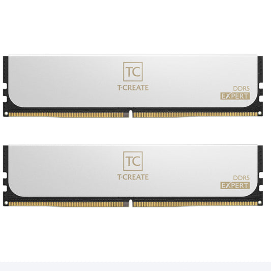 TEAMGROUP T-Create Expert 32GB ( 16GB x 2 ) 6000MHz RAM ( White ) 