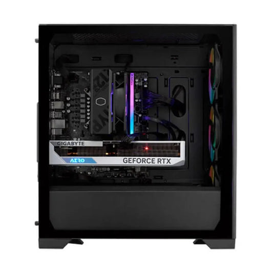 COOLER MASTER Elite 301 ARGB M-ATX Mini Tower Cabinet (Black)