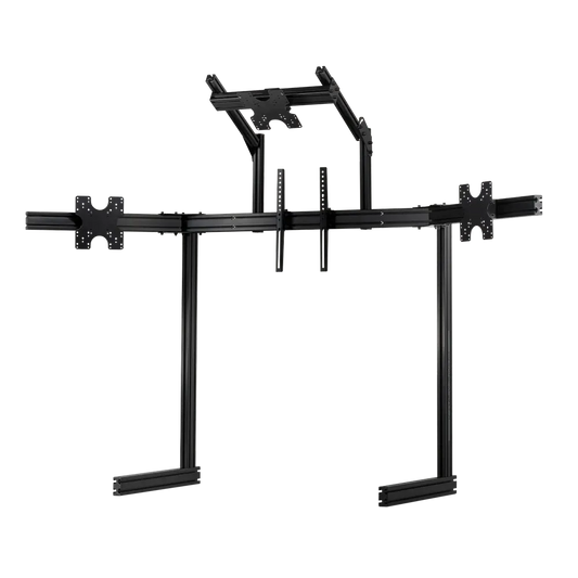 NEXT LEVEL RACING Elite Quad Monitor Stand Black Edition NLR-E037