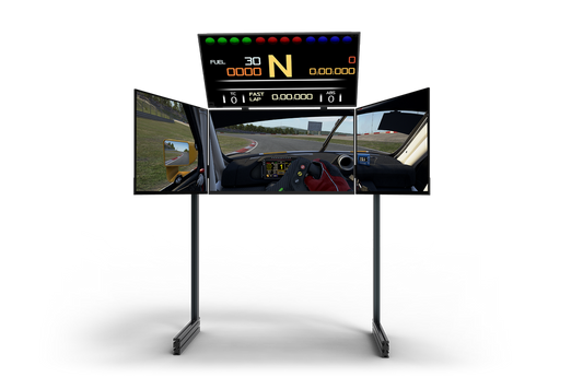 NEXT LEVEL RACING Elite Quad Monitor Stand Carbon Grey NLR-E008