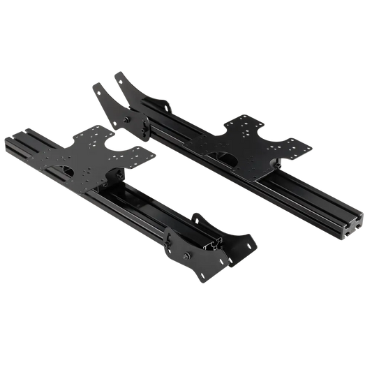 NEXT LEVEL RACING Elite Free standing Triple Monitor Stand Add On Black Edition NLR-E039