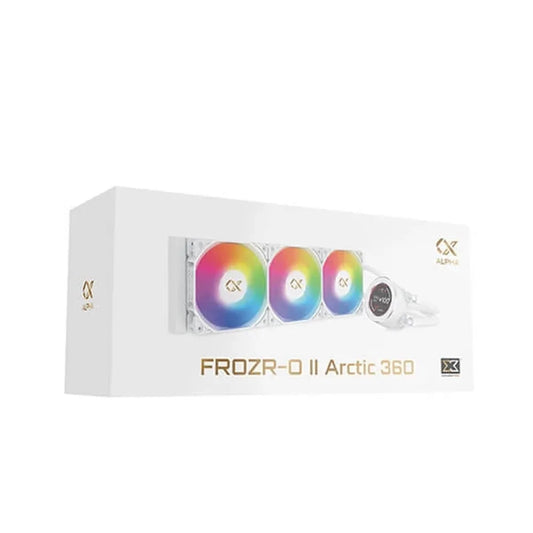 XIGMATEK Frozr-O II 360 Arctic 360mm ARGB CPU Liquid Cooler ( White )