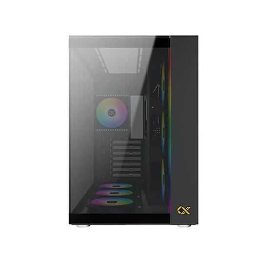 XIGMATEK Aqua Ultra ARGB E-ATX Mid Tower Cabinet (Black)