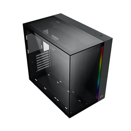 XIGMATEK Aqua Ultra ARGB E-ATX Mid Tower Cabinet (Black)