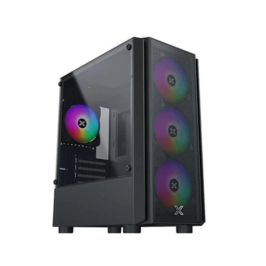 XIGMATEK NYX Air ARGB M-ATX Mini Tower Cabinet (Black)