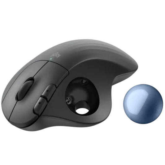 LOGITECH Ergo M575S Wireless Ergonomic Gaming Mouse ( 910-007031 ) ( 2000DPI / 3 Macro Buttons ) ( Graphite )
