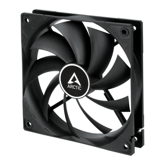 ARCTIC F12 120mm Non-RGB Cabinet Fan ( Black ) ( Single Pack )