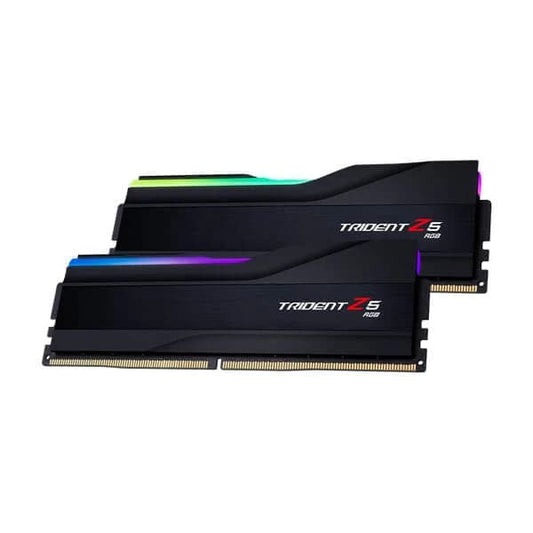 G.Skill Trident Z5 RGB 32GB (16GBx2) 5200MHz DDR5 RAM (Matte Black)