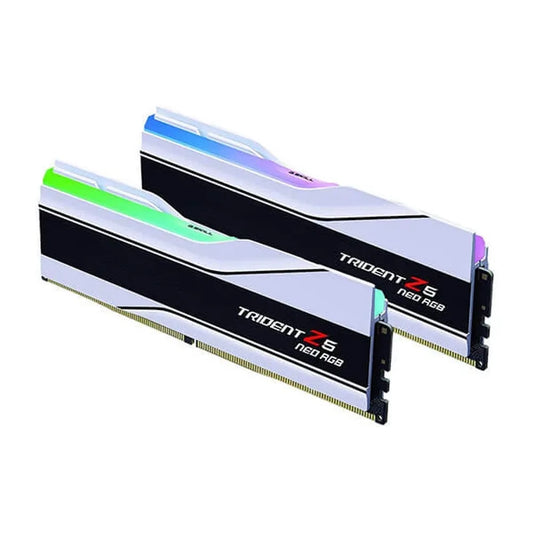 G.SKILL Trident Z5 Neo RGB 32GB ( 16GBx2 ) 6000MHz DDR5 RAM ( White )