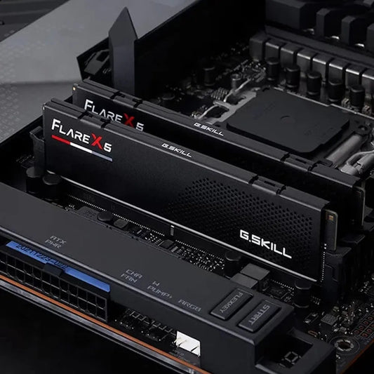 G.SKILL Flare X5 64GB ( 32GBx2 ) 6000MHz DDR5 RAM ( Black )