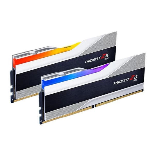 G.Skill Trident Z5 RGB 64GB (32GBx2) DDR5 6000MHz RAM (Metallic Silver)