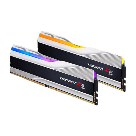 G.Skill Trident Z5 RGB 32GB (16GBx2) 6000MHz CL30 DDR5 RAM (Metallic Silver)