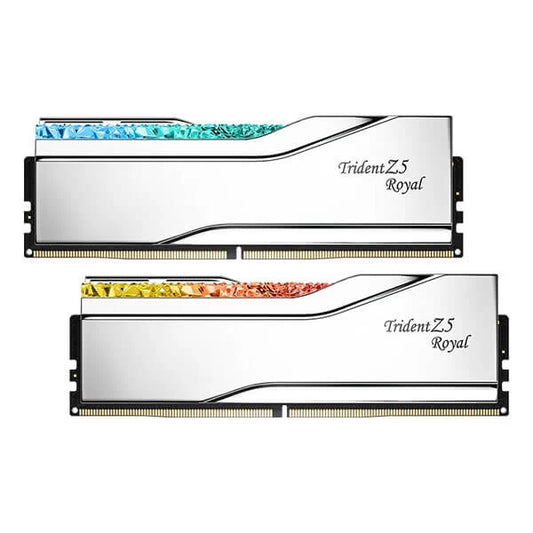 G.Skill Trident Z5 Royal RGB 32GB ( 16GB x 2 ) DDR5 7200MHz Desktop RAM ( White )