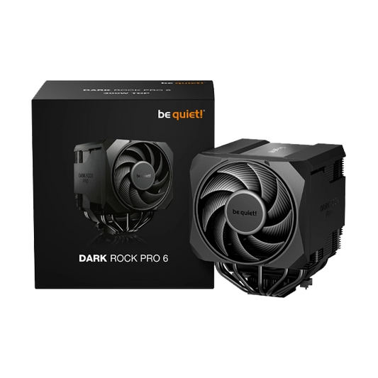 BE QUIET Dark Rock Pro 6 Non-RGB 120mm Dual Tower Air Cooler ( Black )