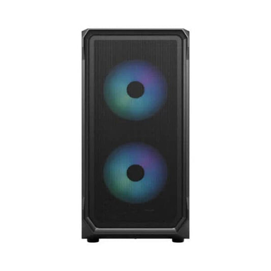 FRACTAL DESIGN Focus 2 Mesh RGB Clear Tint ATX Mid Tower Cabinet (Black)