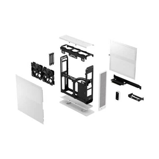 Fractal Design Ridge (M-ITX) Mini Tower Cabinet (White)