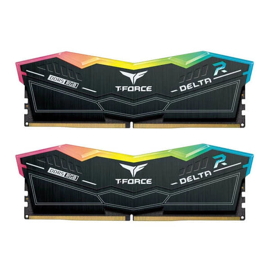TeamGroup T-Force Delta RGB 64GB (32GBx2) DDR5 5200MHz Black