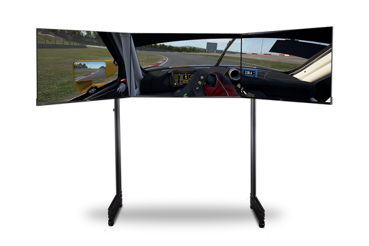 NEXT LEVEL RACING Elite Free Standing Triple Monitor Stand Add-On Carbon Grey NLR-E006