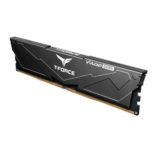 TEAMGROUP T-Force Vulcan 32GB ( 32GB x 1 ) 5200MHz DDR5 Ram (Black)