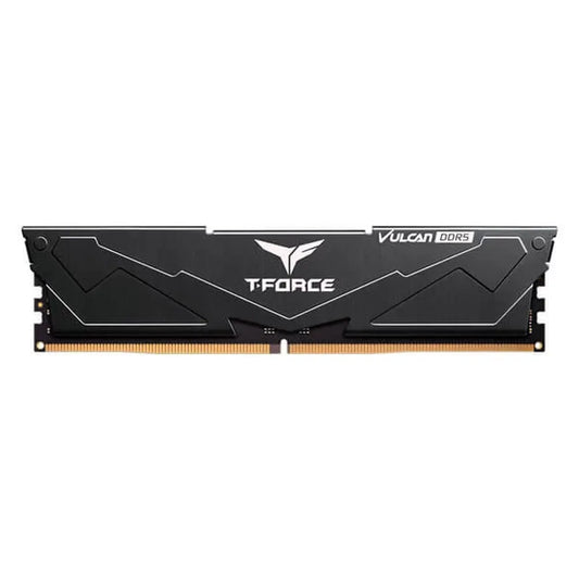 TEAMGROUP T-Force Vulcan 32GB ( 32GB x 1 ) 5200MHz DDR5 Ram (Black)