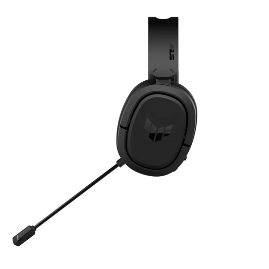 ASUS TUF Gaming H1 2.4 GHz Wireless+Bluetooth Gaming Headphone ( Black ) ( PC / Mac / PS / Nintendo Switch ) (  TUF Gaming H1 Wireless )