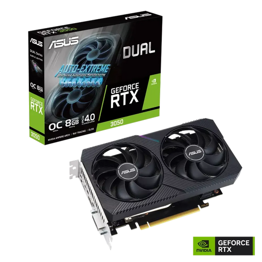 ASUS Dual GeForce RTX 3050 V2 OC Edition 8GB Nvidia Graphic Card