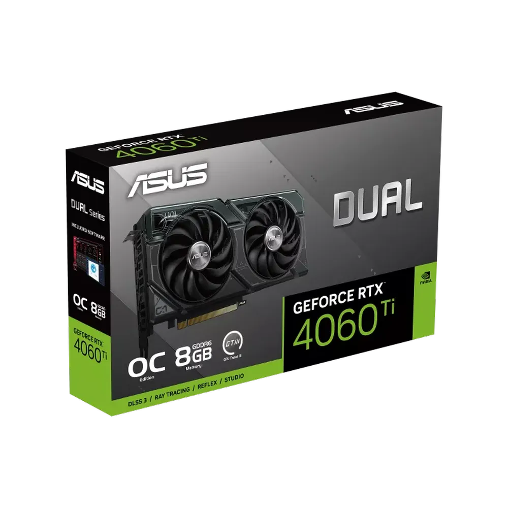 Buy ASUS Dual Nvidia GeForce RTX 4060 Ti SSD OC Edition 8GB 