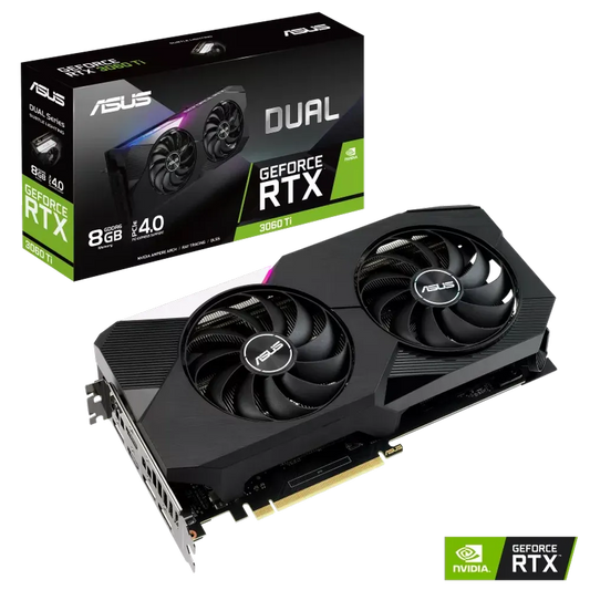 ASUS Dual GeForce RTX 3060 Ti Gaming 8GB Nvidia Graphic Card