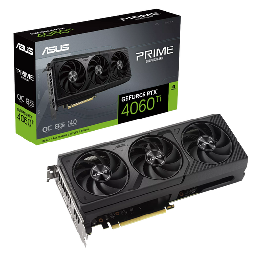 ASUS Prime GeForce RTX 4060 TI OC 8GB Nvidia Graphics Card