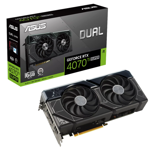 ASUS Dual GeForce RTX 4070 Ti Super 16GB Nvidia Graphic Card