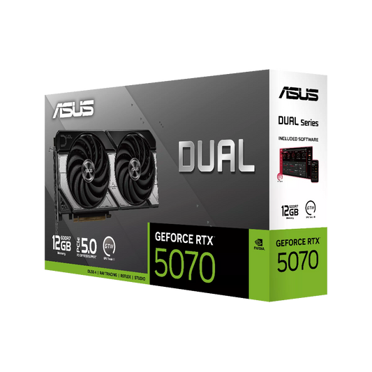 ASUS Dual GeForce RTX 5070 12GB Nvidia Graphic Card