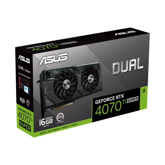 ASUS Dual GeForce RTX 4070 Ti Super 16GB Nvidia Graphic Card