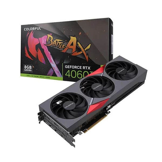 COLORFUL GeForce RTX 4060 Ti NB EX-V Battle AX Gaming 8GB Nvidia Graphic Card