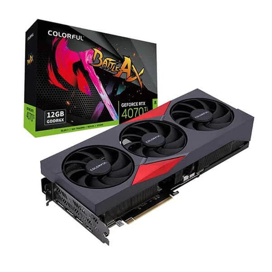 COLORFUL GeForce RTX 4070 Ti NB EX-V Battle AX Gaming 12GB Nvidia Graphic Card